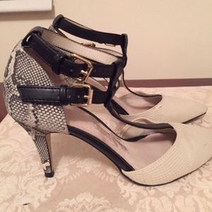 Aldo Snakeskin Snake Print Heels